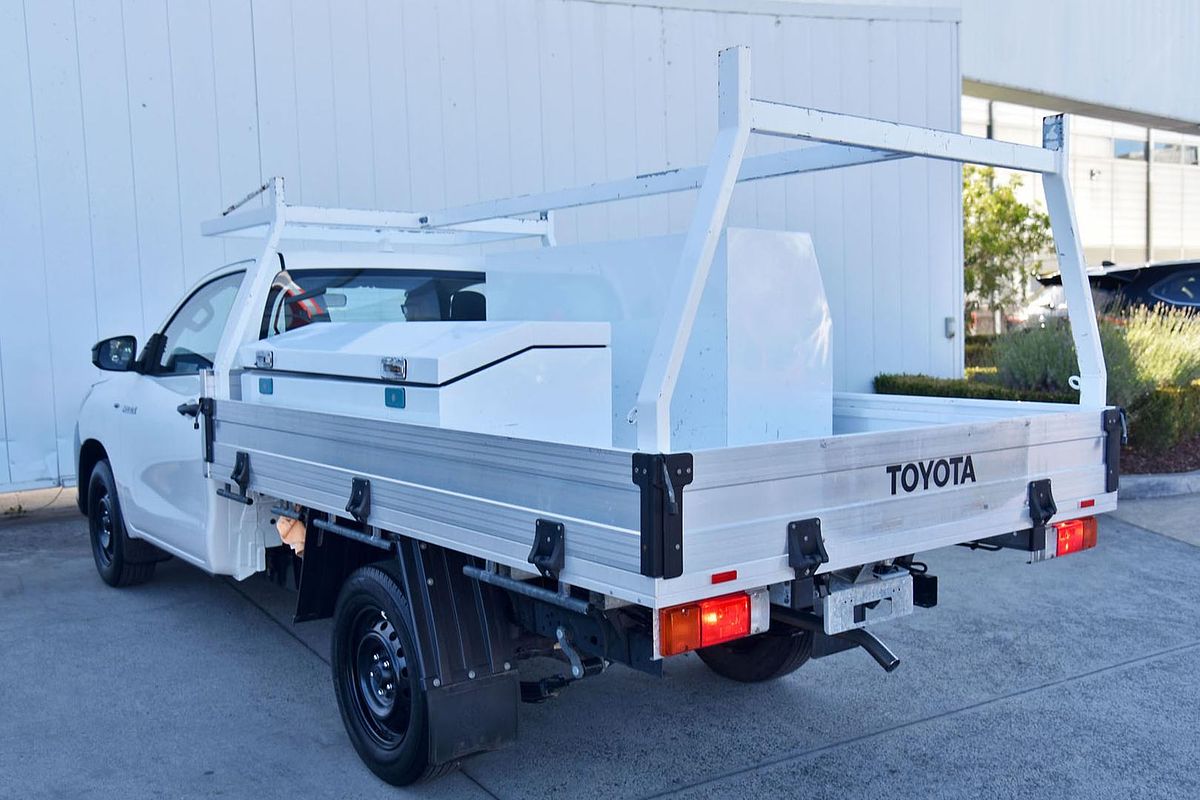 2021 Toyota Hilux Workmate TGN121R Rear Wheel Drive