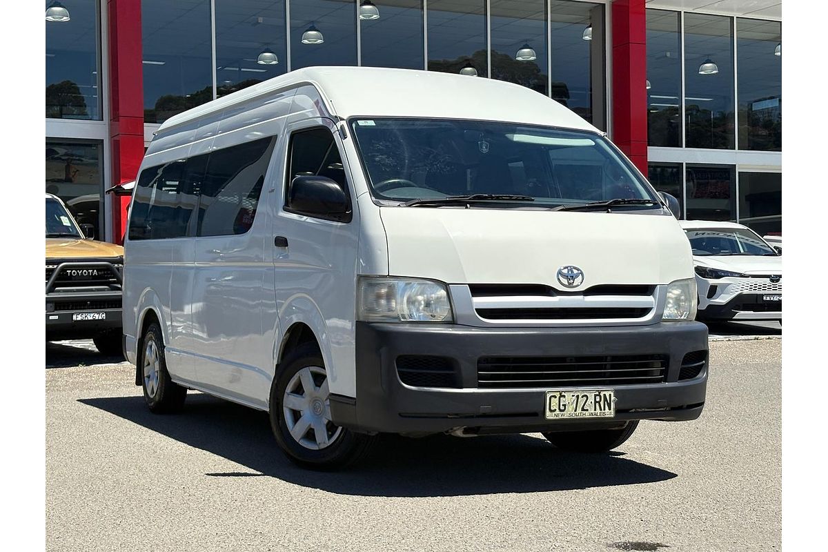 2009 Toyota Hiace Commuter TRH223R ELWB High Roof