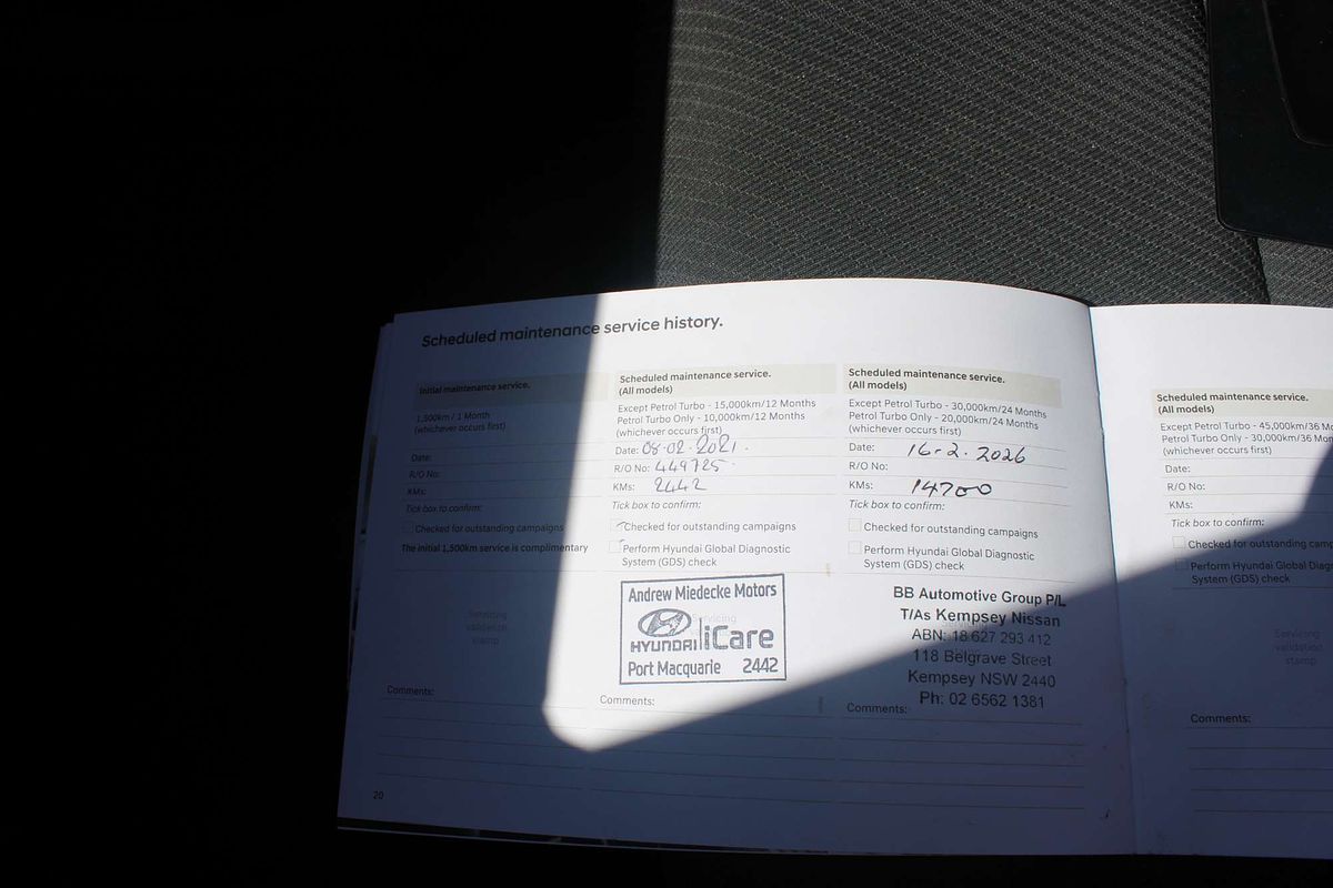 2019 HYUNDAI TUCSON GO CRDi (AWD) 8 SP AUTOMATIC 4D WAGON DT4