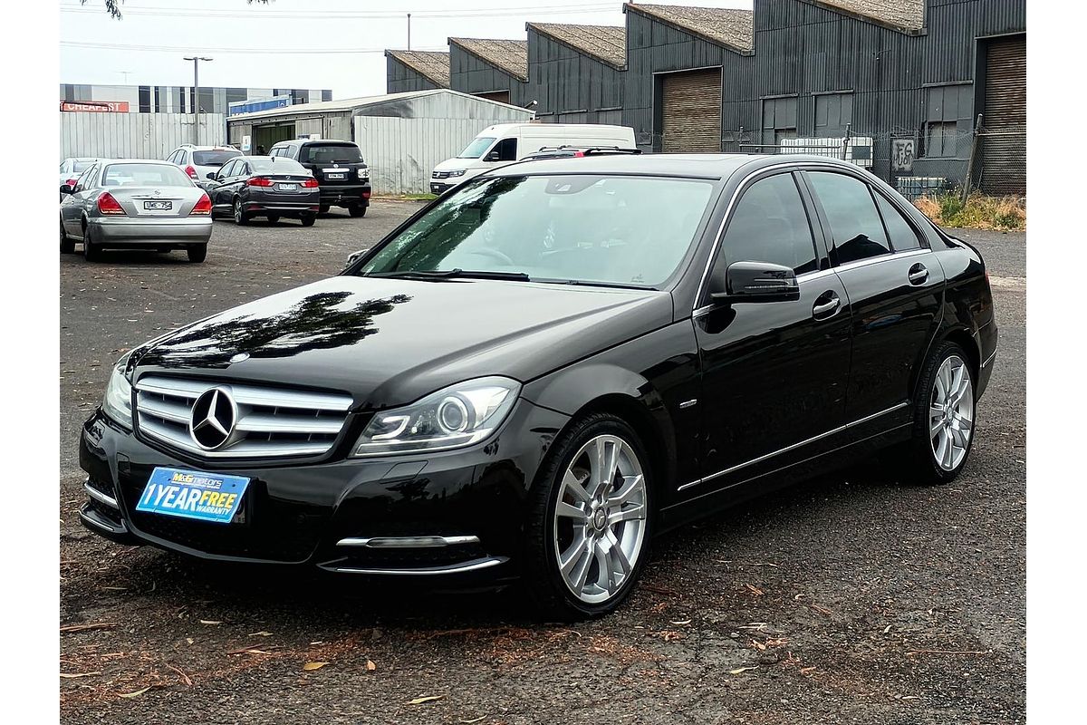 2012 Mercedes-Benz C-Class C250 BlueEFFICIENCY Avantgarde W204