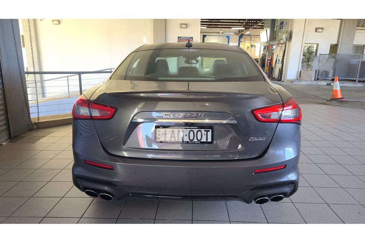 GHIBLI M157 MY17 S 3.0L TV6 TURBO MPFI 8 SP AUTOMATIC 4D SEDAN