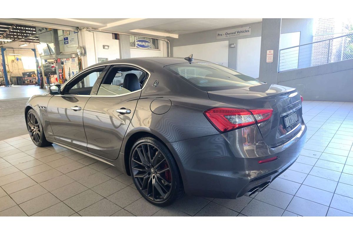 GHIBLI M157 MY17 S 3.0L TV6 TURBO MPFI 8 SP AUTOMATIC 4D SEDAN