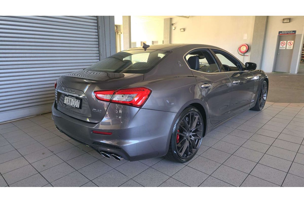 GHIBLI M157 MY17 S 3.0L TV6 TURBO MPFI 8 SP AUTOMATIC 4D SEDAN 