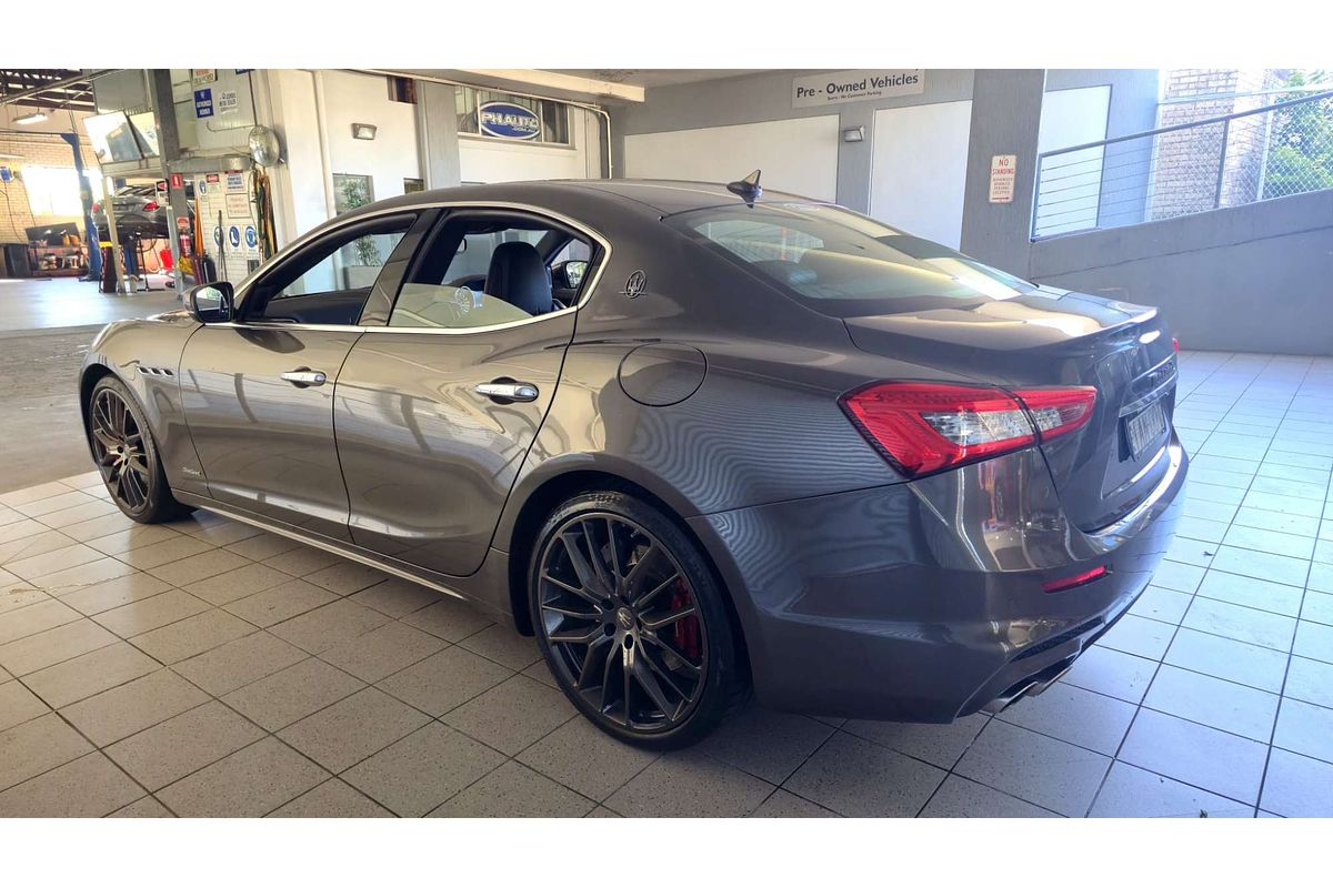 GHIBLI M157 MY17 S 3.0L TV6 TURBO MPFI 8 SP AUTOMATIC 4D SEDAN