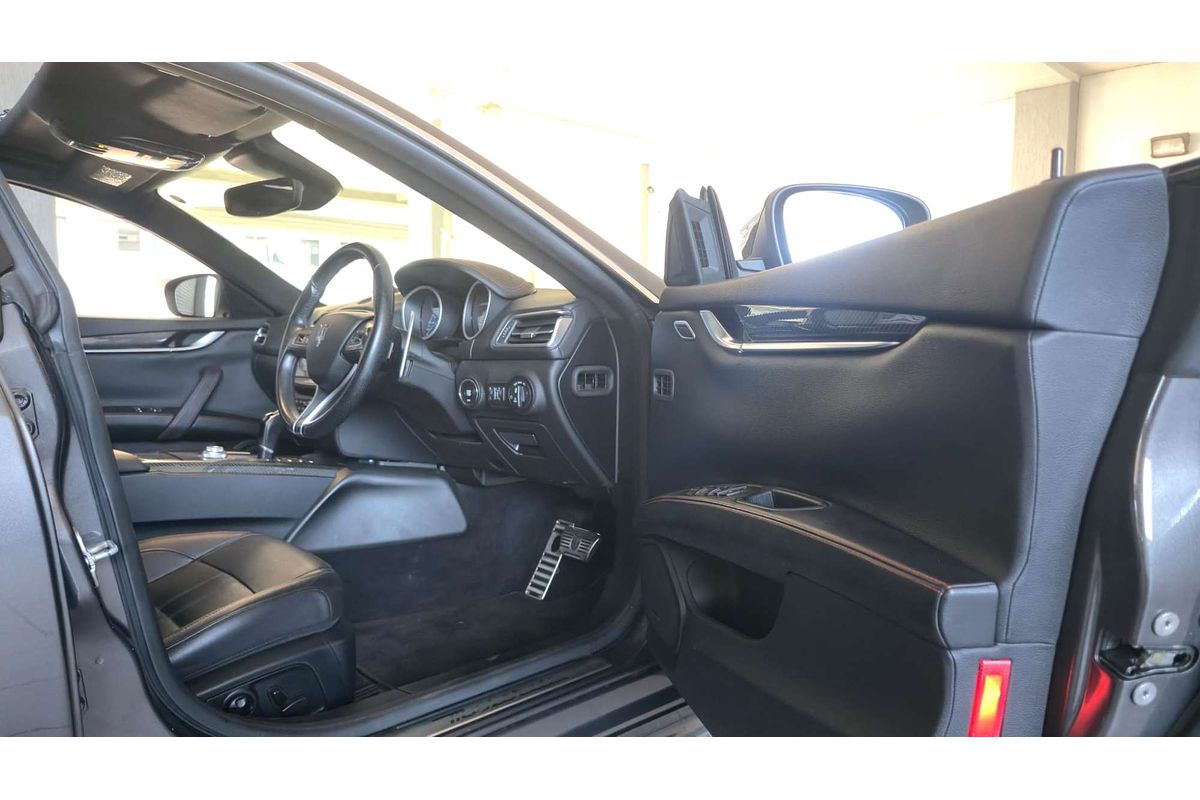 GHIBLI M157 MY17 S 3.0L TV6 TURBO MPFI 8 SP AUTOMATIC 4D SEDAN