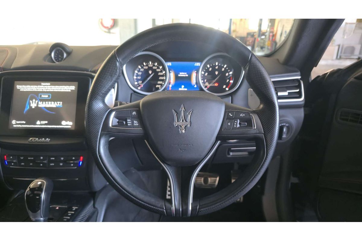 GHIBLI M157 MY17 S 3.0L TV6 TURBO MPFI 8 SP AUTOMATIC 4D SEDAN