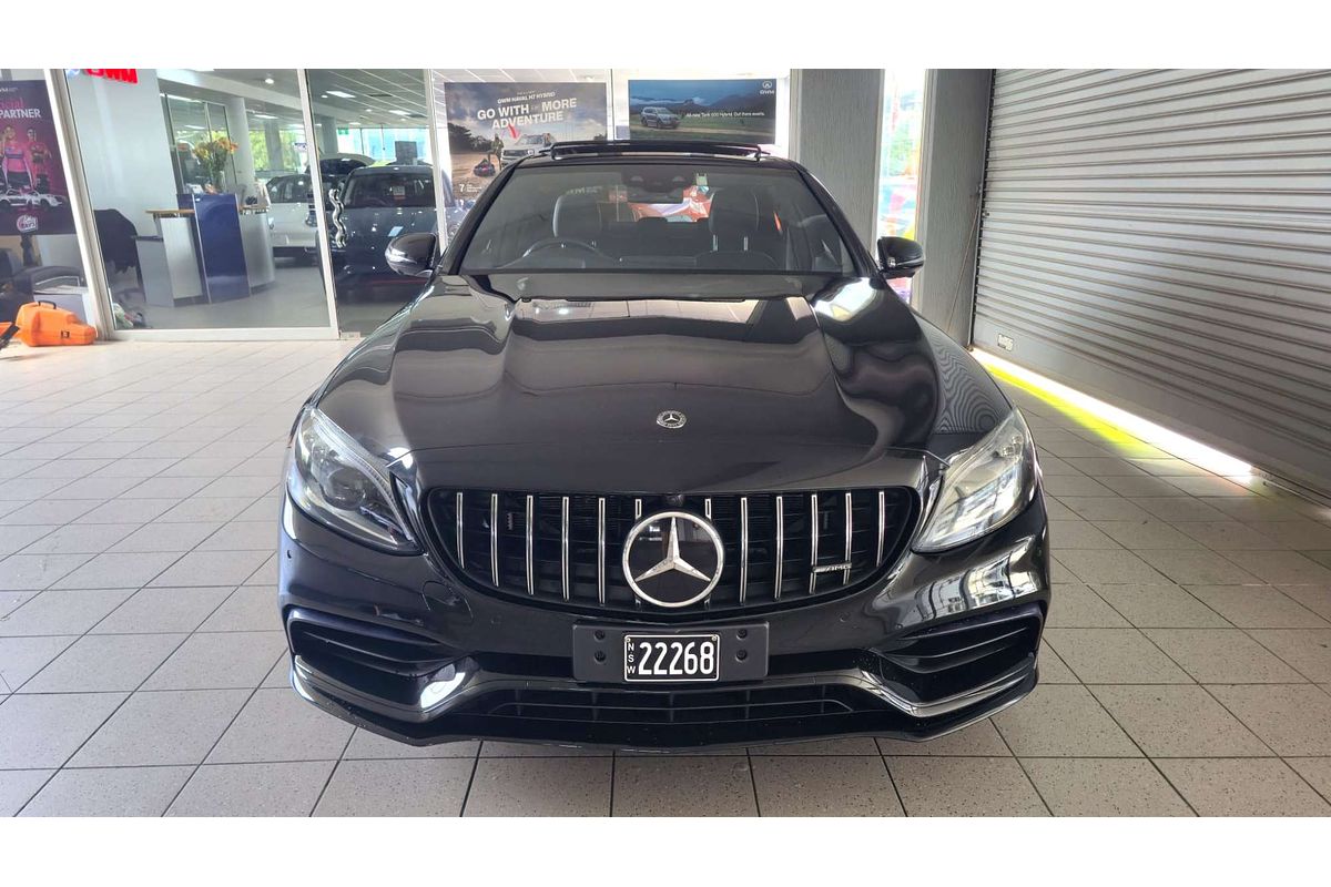 C 205 MY19 C63 AMGS 4.0L V8 TWIN TURBO DIR F/INJ 9 SP AUTOMATIC SEDAN 