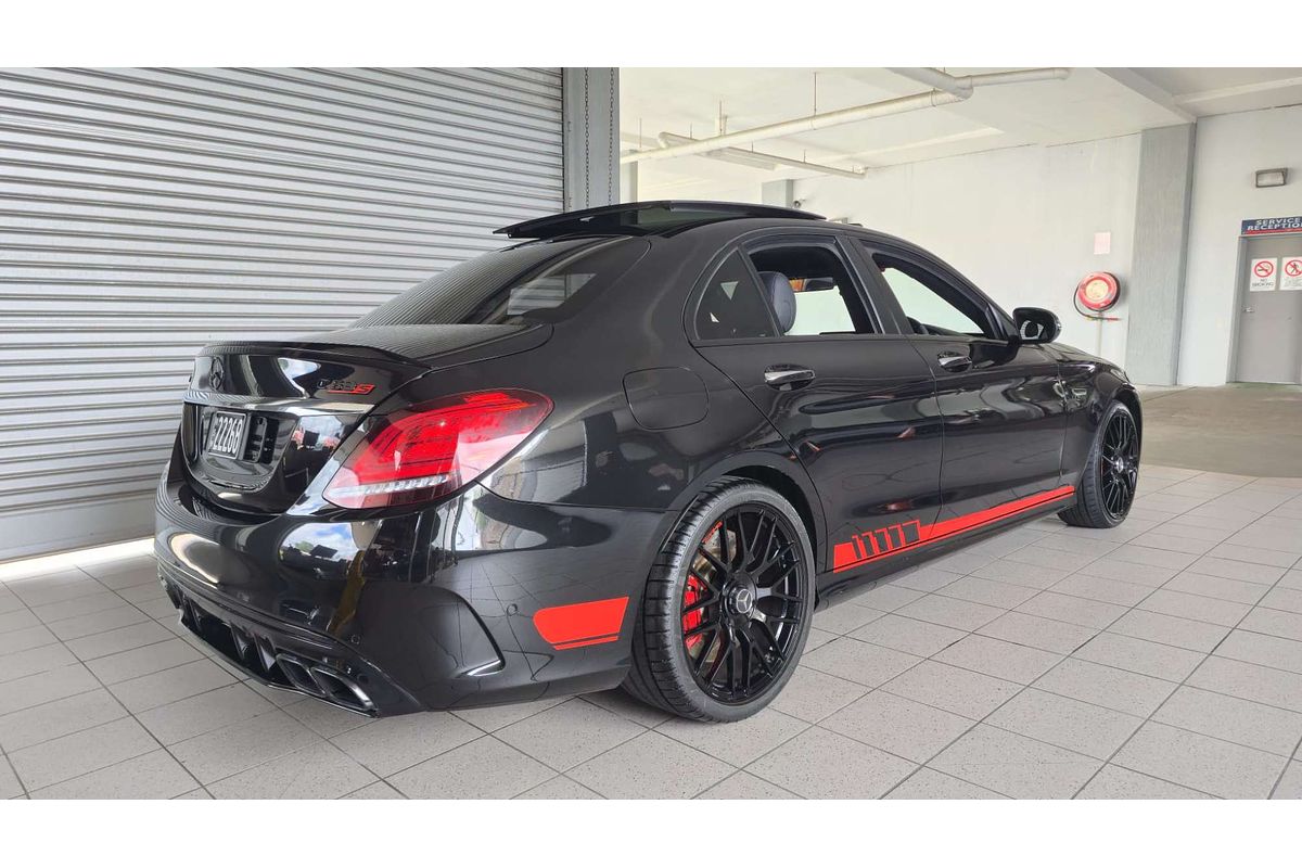 C 205 MY19 C63 AMGS 4.0L V8 TWIN TURBO DIR F/INJ 9 SP AUTOMATIC SEDAN 