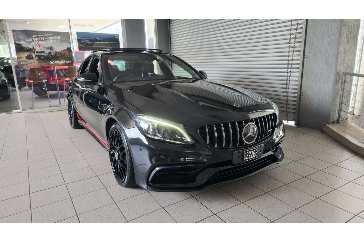 C 205 MY19 C63 AMGS 4.0L V8 TWIN TURBO DIR F/INJ 9 SP AUTOMATIC SEDAN 