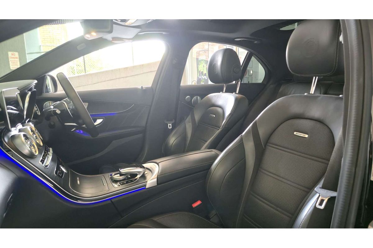 C 205 MY19 C63 AMGS 4.0L V8 TWIN TURBO DIR F/INJ 9 SP AUTOMATIC SEDAN 