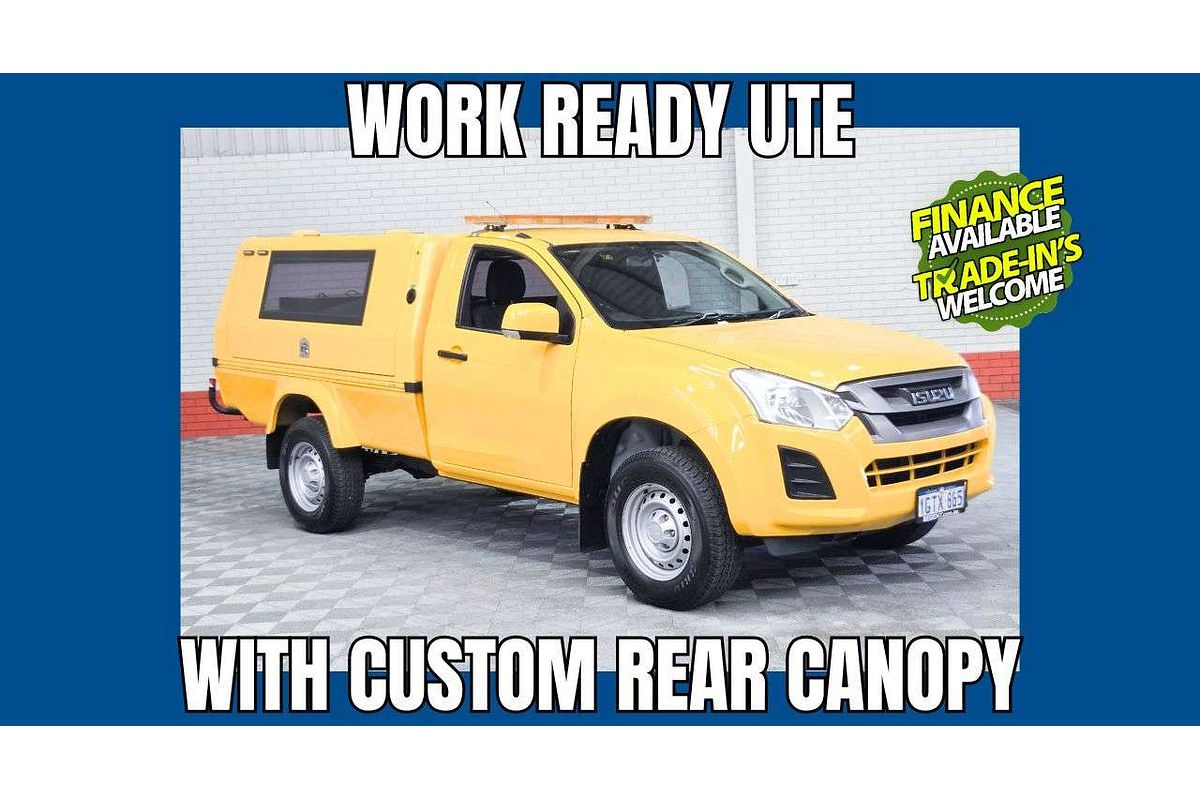 2018 Isuzu D-MAX SX High Ride Rear Wheel Drive