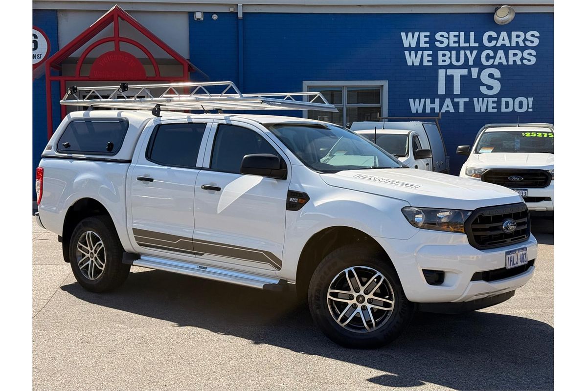 2021 Ford Ranger XL Hi-Rider PX MkIII Rear Wheel Drive 2.2L