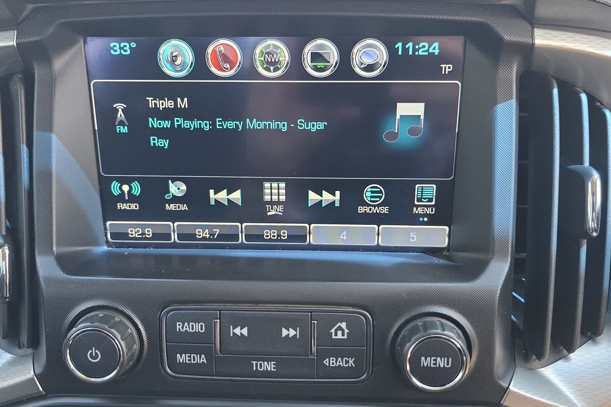 2016 Holden Colorado LTZ (4x4) RG MY17 4X4