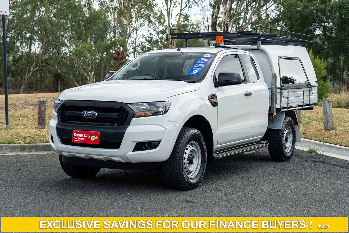 2017 Ford Ranger XL Hi-Rider PX MkII Rear Wheel Drive 2.2L