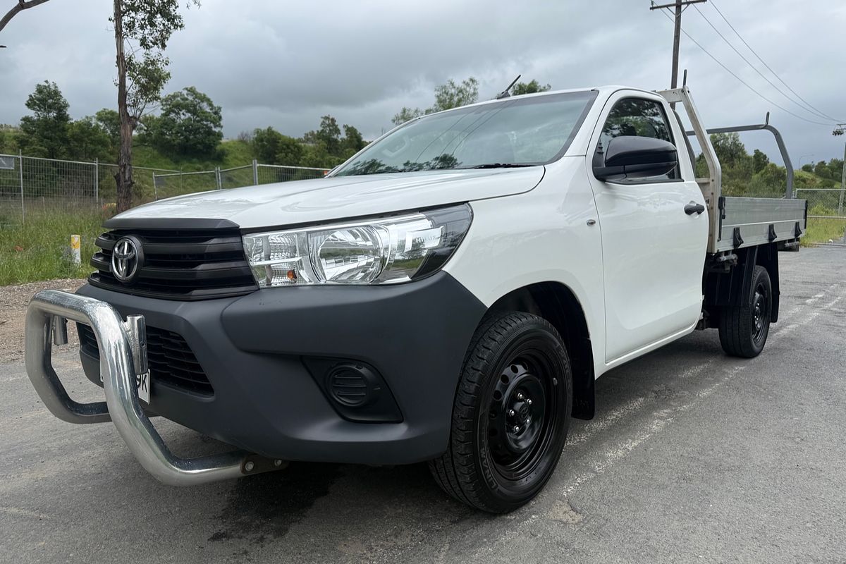 2018 Toyota Hilux Workmate TGN121R Rear Wheel Drive