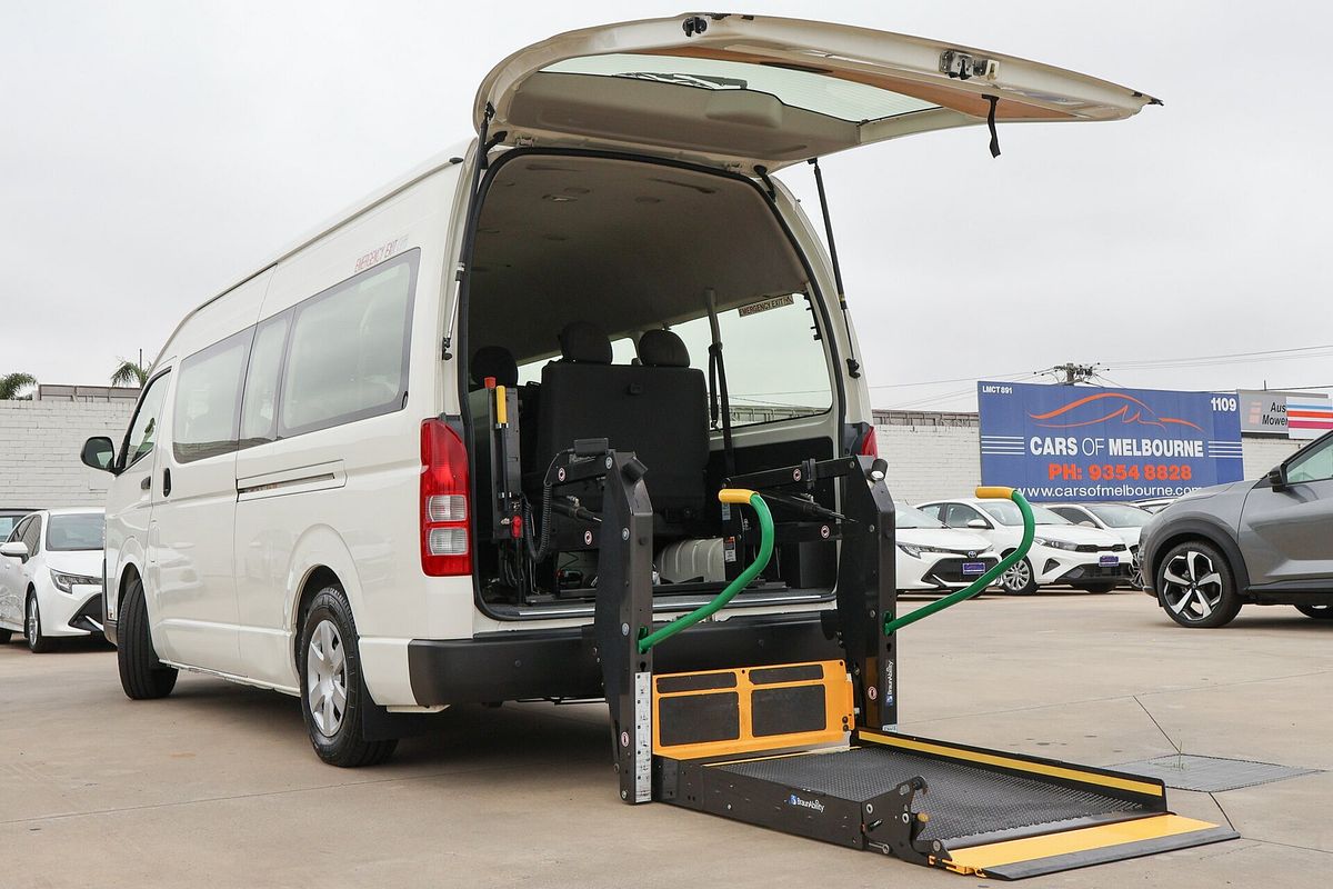 2018 Toyota Hiace Commuter KDH223R ELWB High Roof