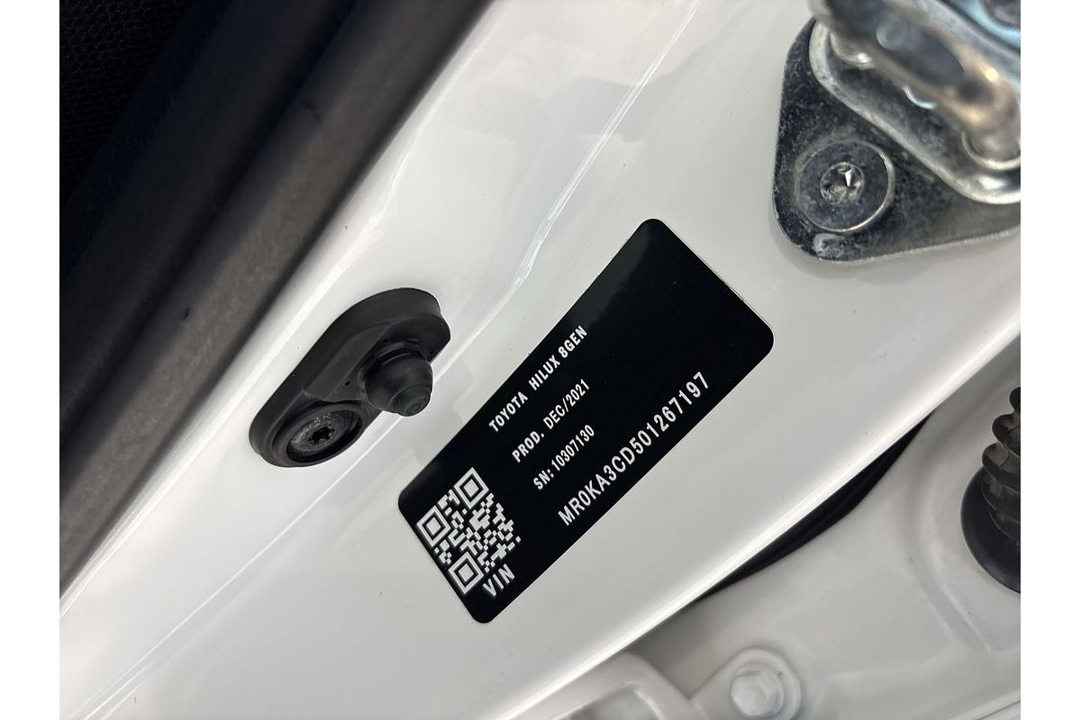 2021 Toyota Hilux SR GUN126R 4X4