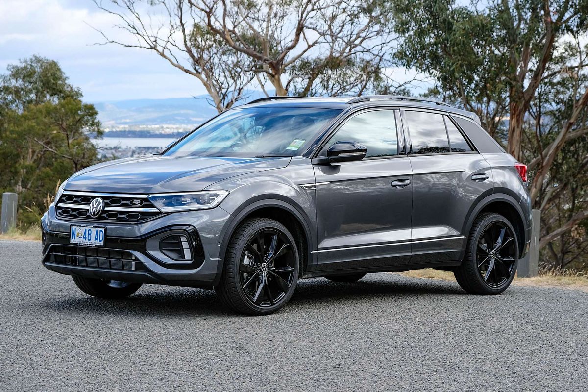 Wunderschone T Roc Indiumgrau Metallic Bilder