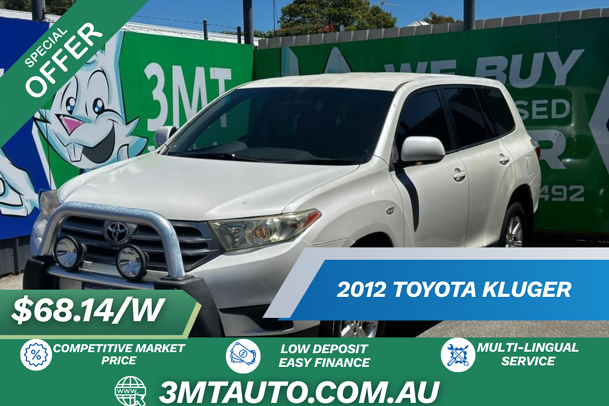 2012 Toyota Kluger KX-R GSU45R