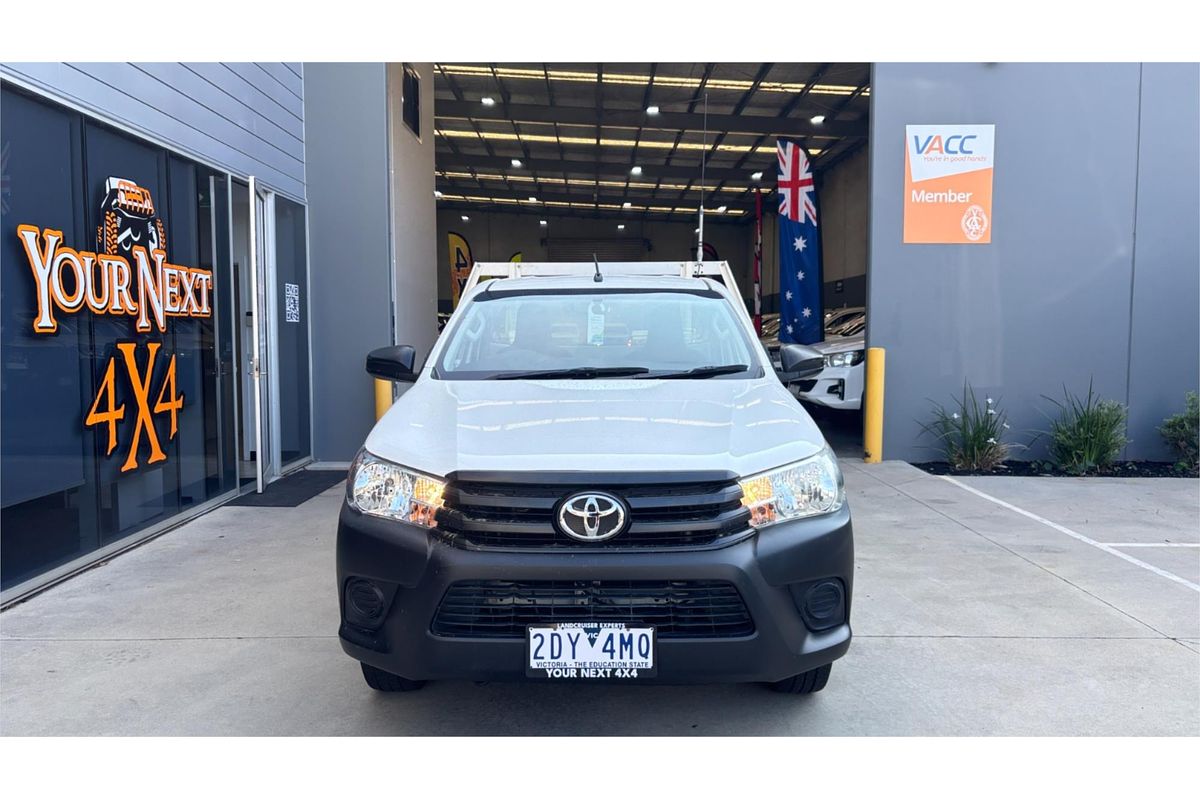 2017 Toyota Hilux Workmate TGN121R Rear Wheel Drive