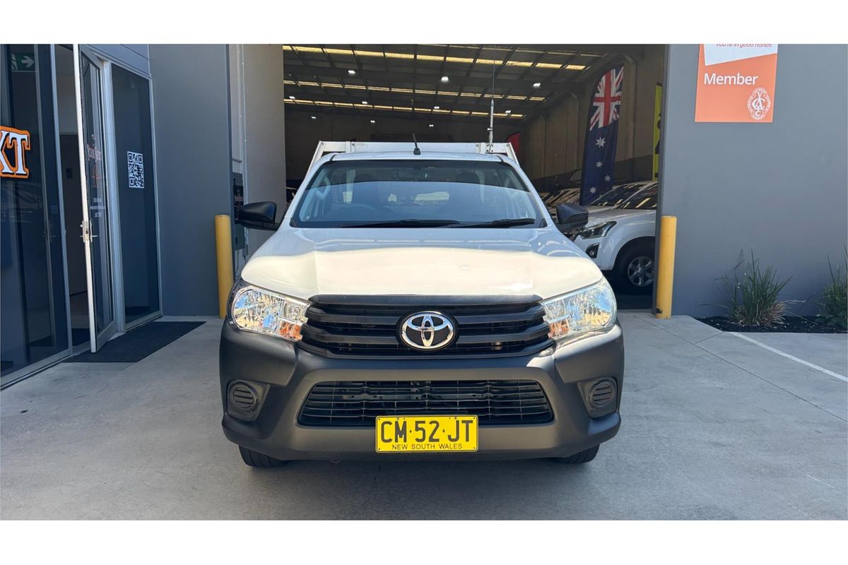 2017 Toyota Hilux Workmate TGN121R Rear Wheel Drive