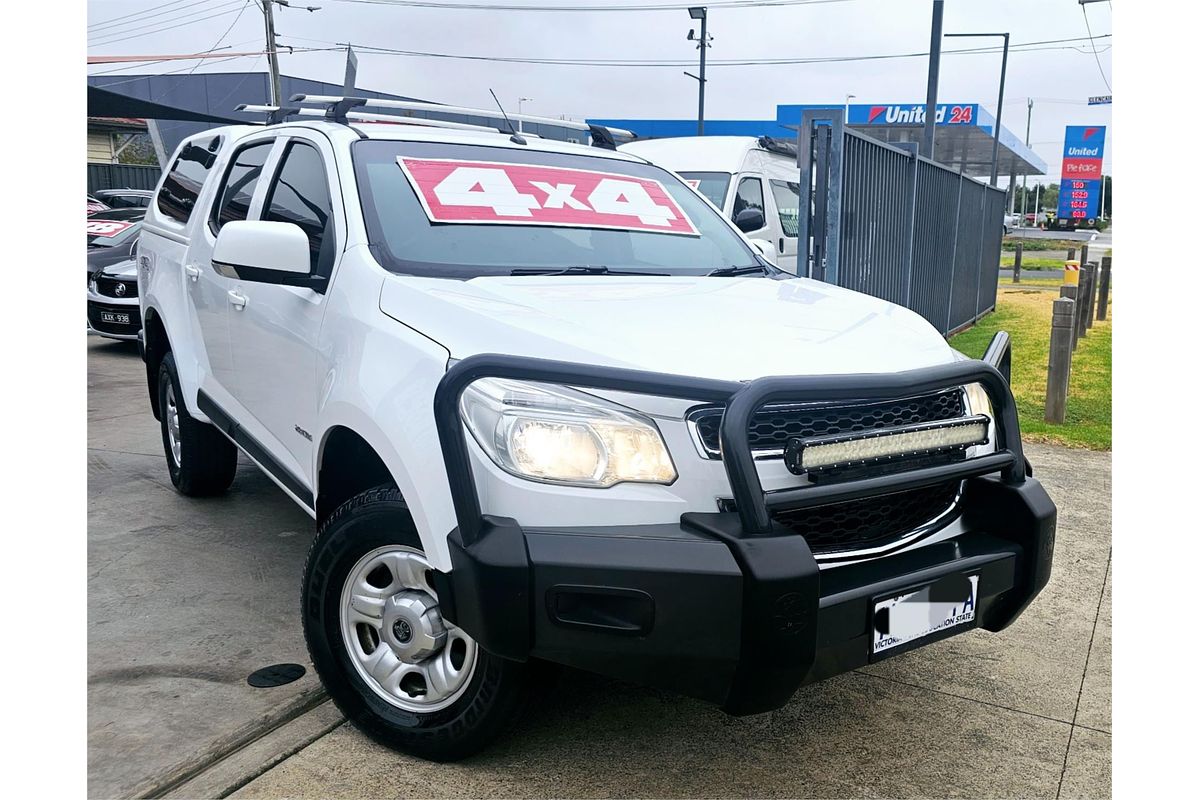 2013 Holden Colorado LX RG 4X4