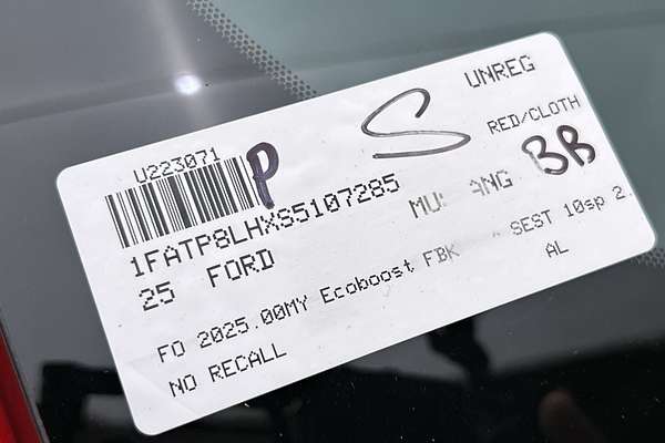 2025 Ford Mustang Ecoboost FO thumb-23