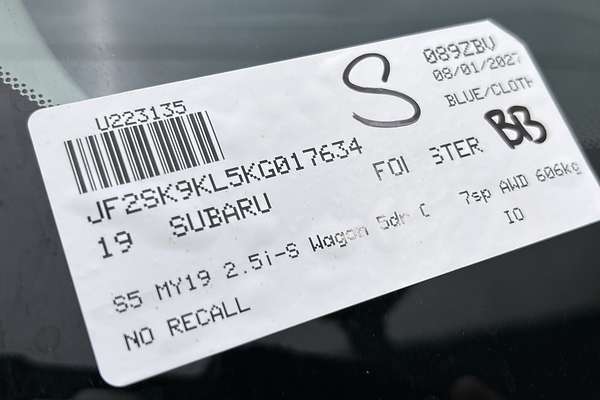 2019 Subaru Forester 2.5i-S S5 thumb-23