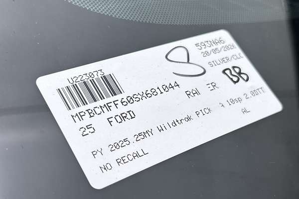 2025 Ford Ranger Wildtrak 4X4 2.0L thumb-23