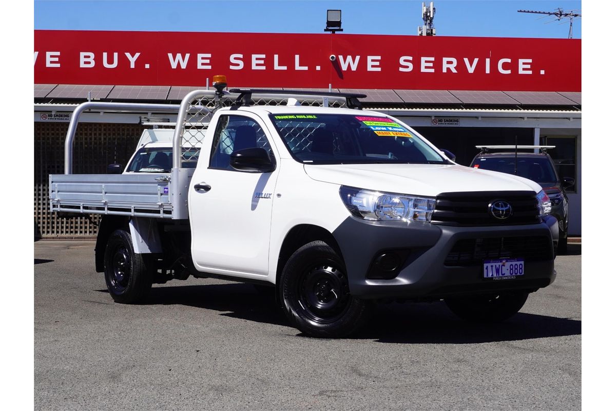 2022 Toyota Hilux Workmate TGN121R Rear Wheel Drive