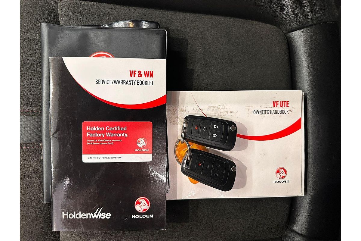 2014 Holden Ute SV6 VF Rear Wheel Drive