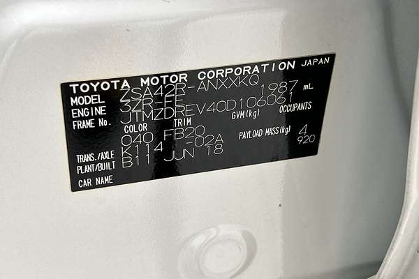 2018 Toyota RAV4 GX ZSA42R thumb-23