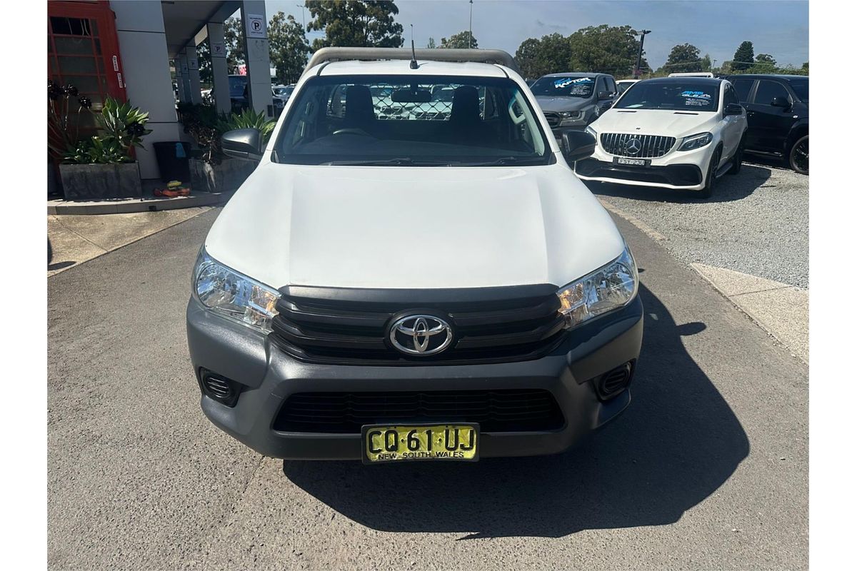 2018 Toyota Hilux Workmate GUN122R Rear Wheel Drive