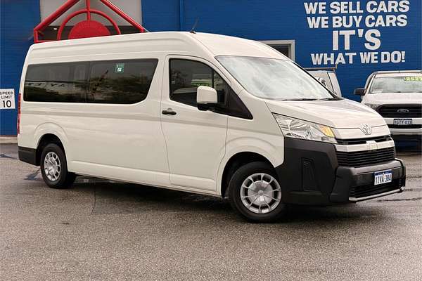 2019 Toyota Hiace Commuter GDH322R ELWB High Roof