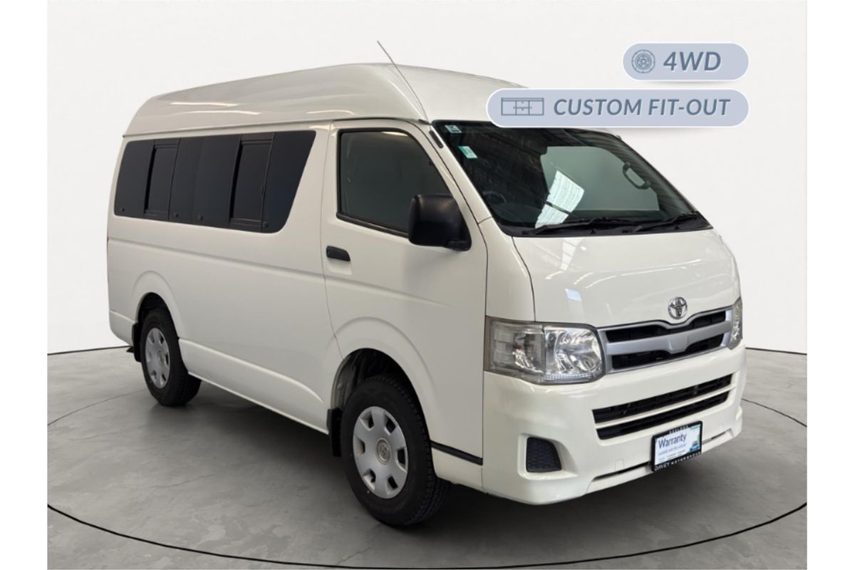 2013 Toyota Hiace DX 4WD