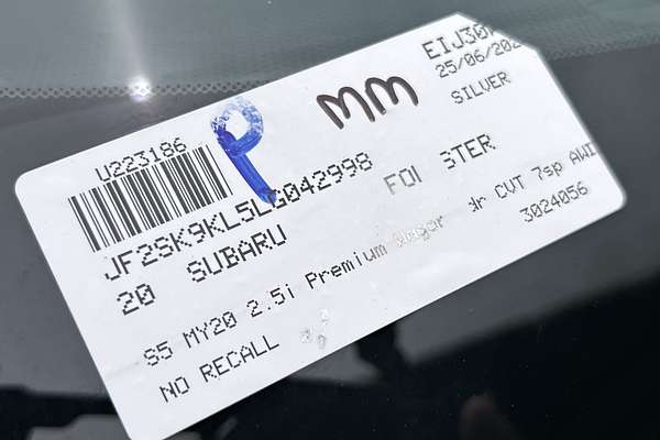 2020 Subaru Forester 2.5i Premium S5 thumb-23