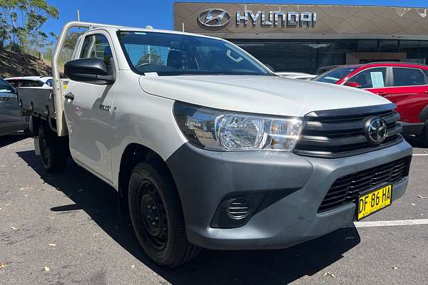 2022 Toyota Hilux Workmate TGN121R Rear Wheel Drive