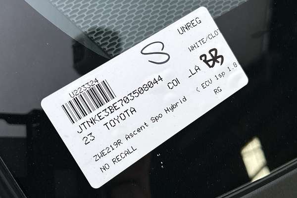 2023 Toyota Corolla Ascent Sport Hybrid ZWE219R thumb-23