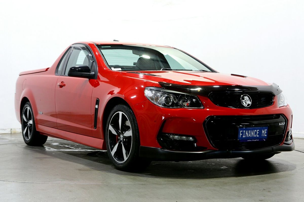 2016 Holden Ute SS Black VF Series II Rear Wheel Drive