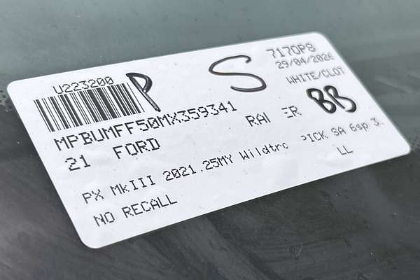 2021 Ford Ranger Wildtrak PX MkIII 4X4 3.2L thumb-23