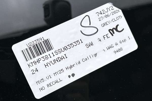 2024 Hyundai Santa Fe Hybrid Calligraphy MX5.V1 thumb-23