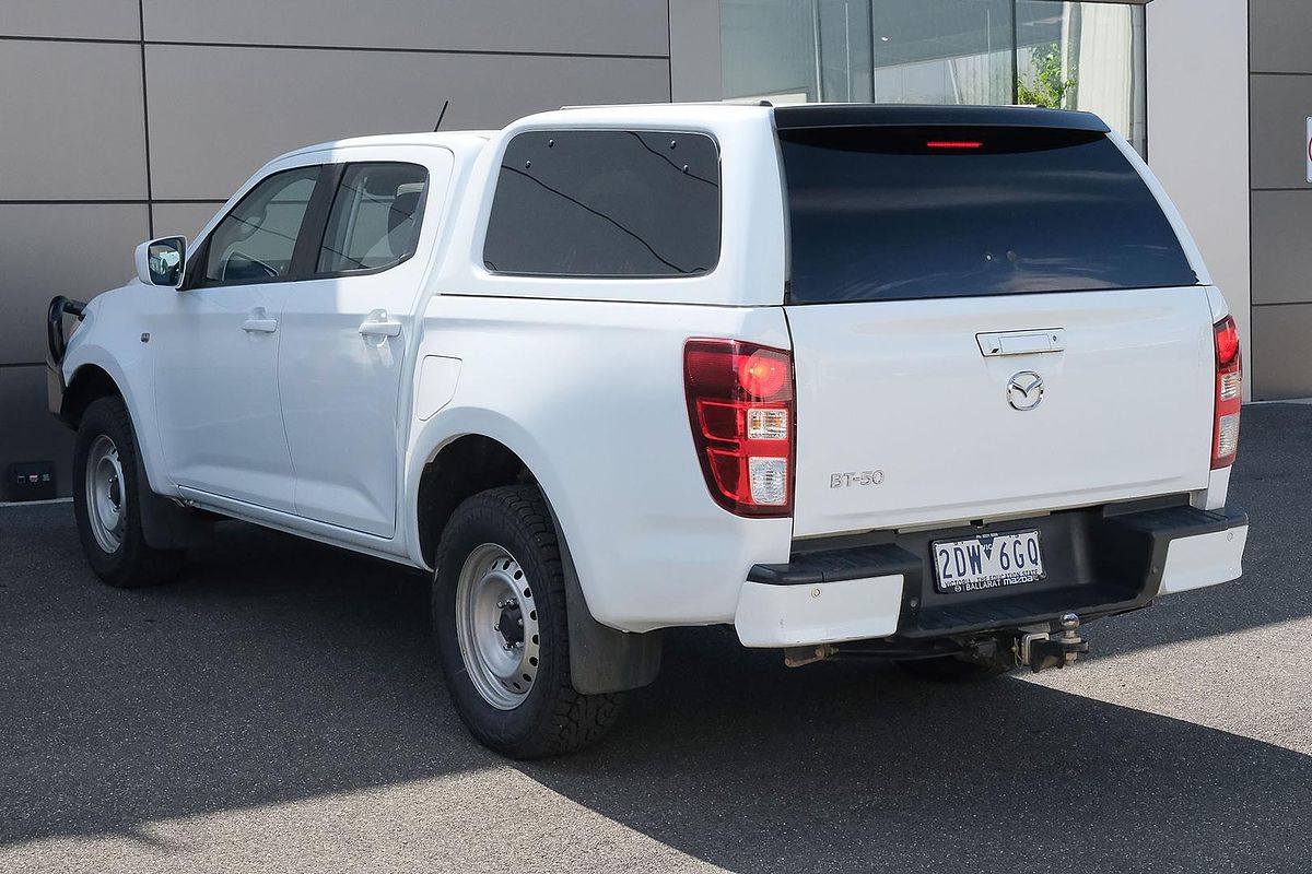 2022 Mazda BT-50 XS TF Rear Wheel Drive