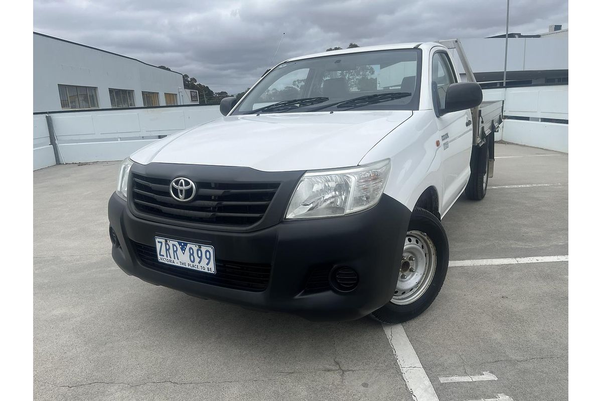 2013 Toyota Hilux Workmate TGN16R Rear Wheel Drive