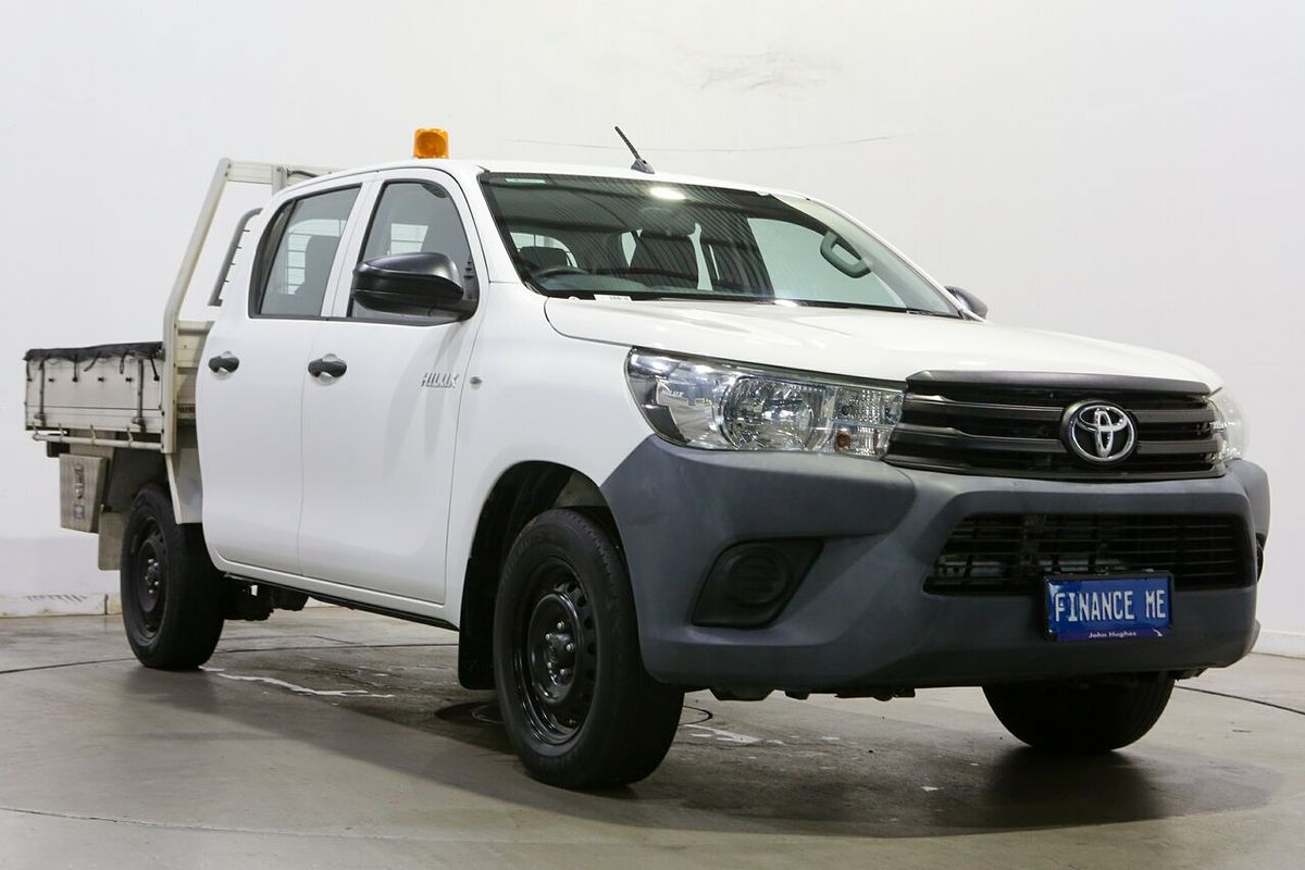 2017 Toyota Hilux Workmate GUN122R Rear Wheel Drive