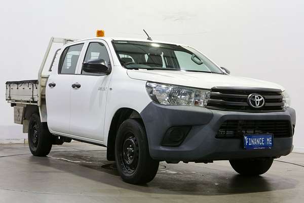 2017 Toyota Hilux Workmate GUN122R Rear Wheel Drive
