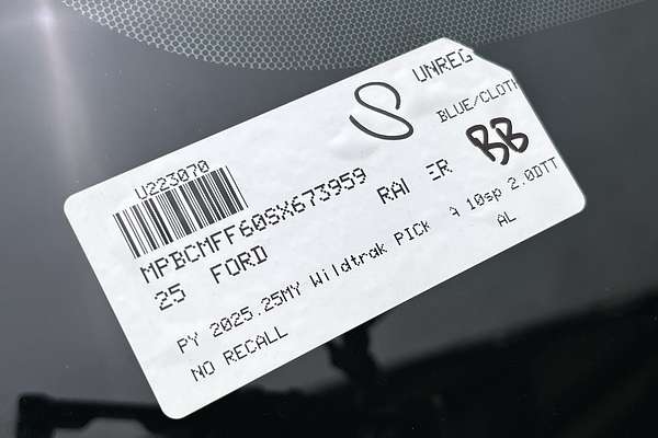 2025 Ford Ranger Wildtrak 4X4 2.0L thumb-23