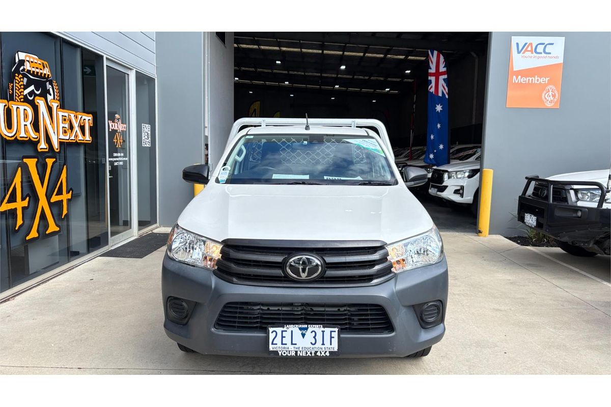 2017 Toyota Hilux Workmate TGN121R Rear Wheel Drive