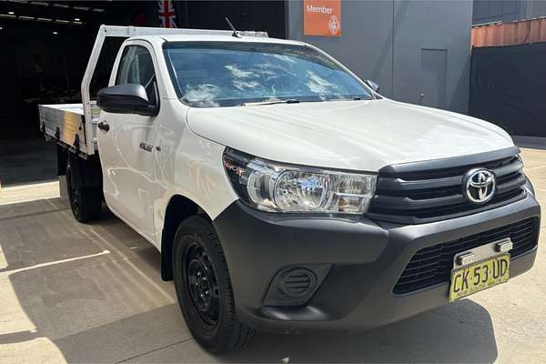 2017 Toyota Hilux Workmate TGN121R Rear Wheel Drive