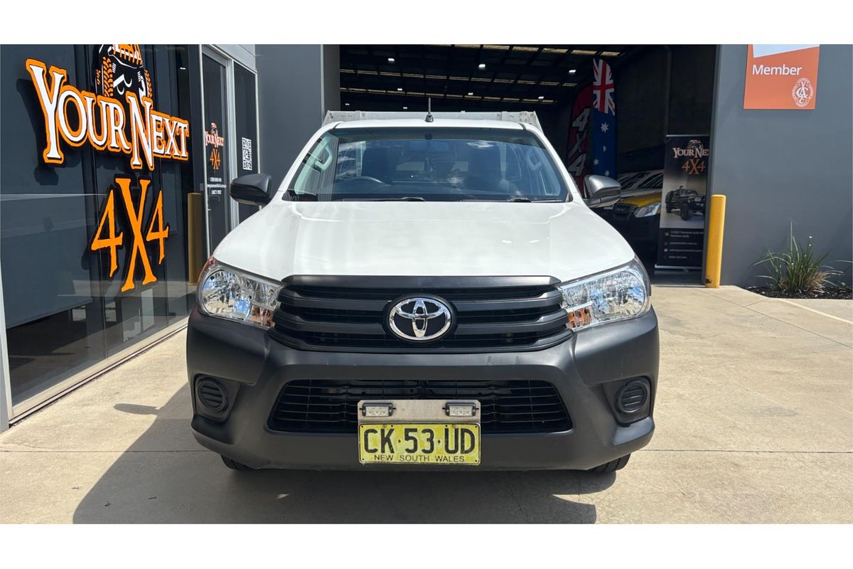 2017 Toyota Hilux Workmate TGN121R Rear Wheel Drive