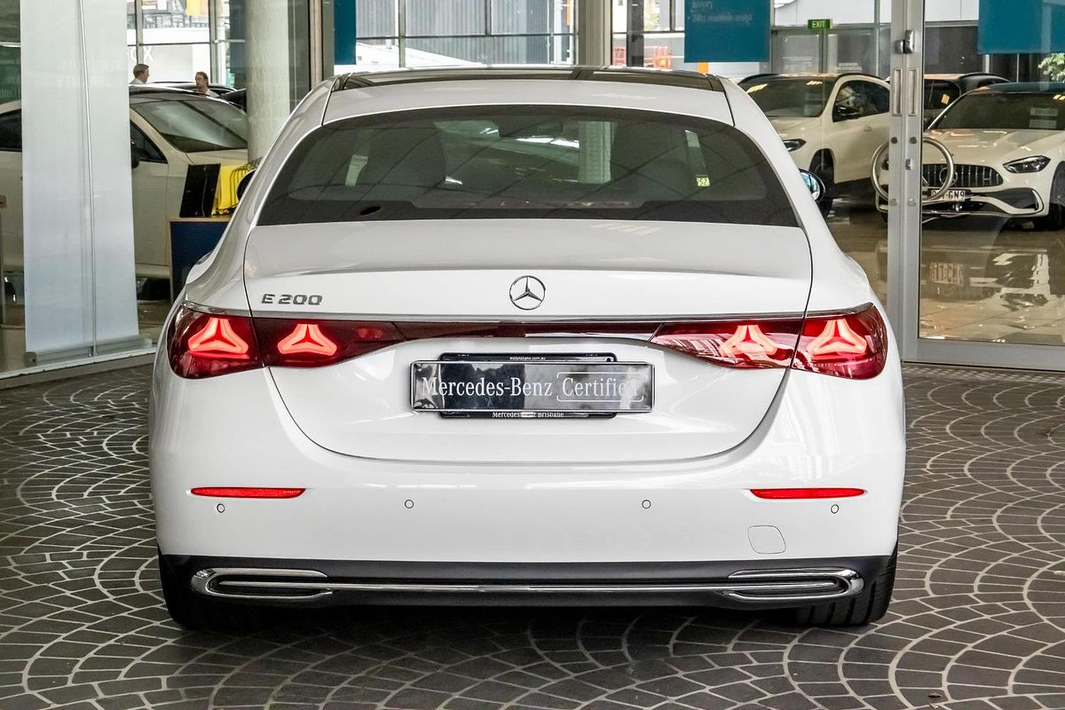 W214 805+055MY E200 SED 4dr 9G 9sp 2.0T/17kW